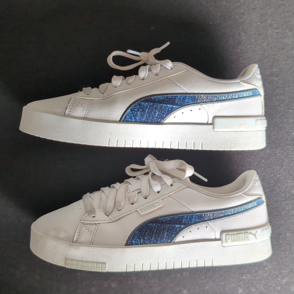 Puma Women's Jada Denim Casual Sneakers - Picture 3 of 6